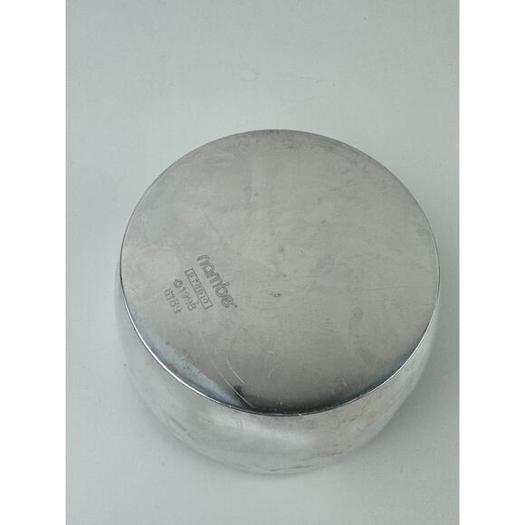 NAMBE Silver Spiral Wine Coaster Metal Double Wall Insulated Chilled Bottle 1989 - Picture 8 of 8